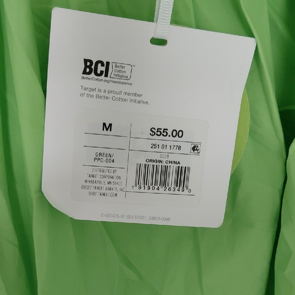 Christopher John Rogers X Target Vibrant Green High Low Dress - Picture 5 of 6